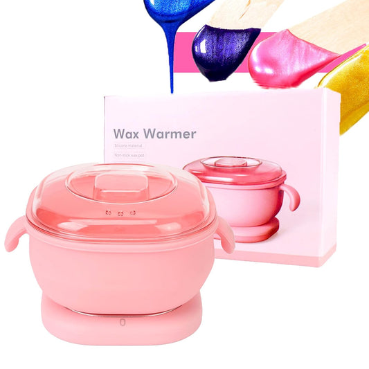 Professional Portable Silicone Wax Warmer Wax Beans Warmer Hair Removal Machine Foldable Wax Heater Sterilizer Wax Melting Pot