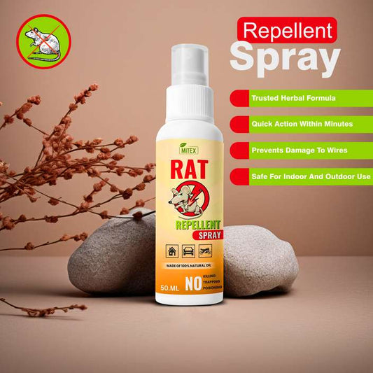 Rat repellent spray