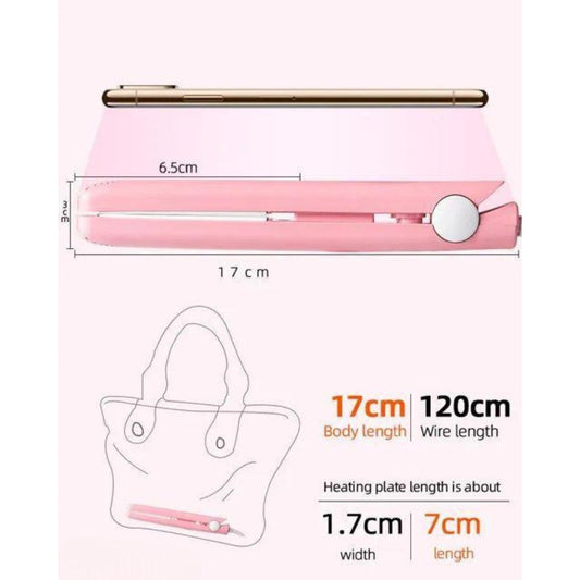 Mini Professional Hair Straighteners Flat Iron Specially Designed for Teen (Multi color)