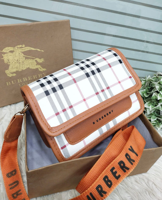 BURBERRY BAG WITH LONG BELT