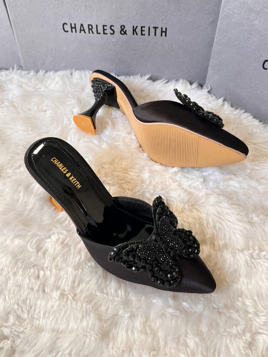 Butterfly Charles& Keith branded heels