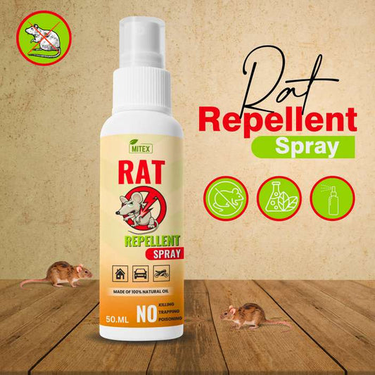Rat repellent spray